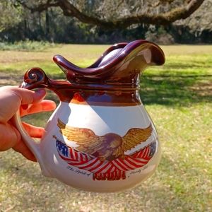 Ceramic Eagle Pitcher